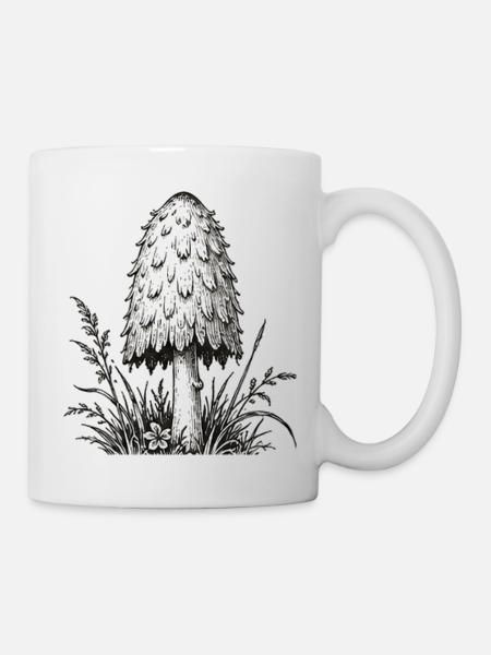 Schopftintling - Tasse - Weiß