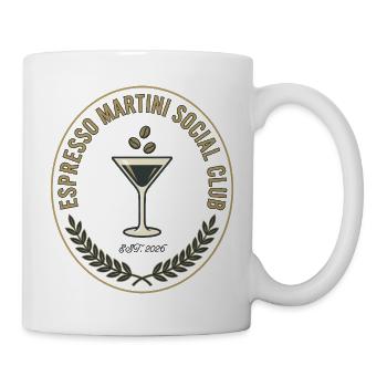 Espresso Martini Social Club - Tasse - Weiß - Rechts
