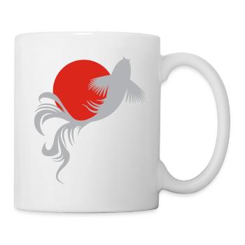 Roi der Koi-Karpfen - Tasse - Weiß - Rechts