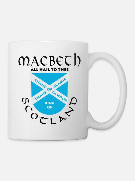 Ecosse Macbeth - Mug blanc - blanc
