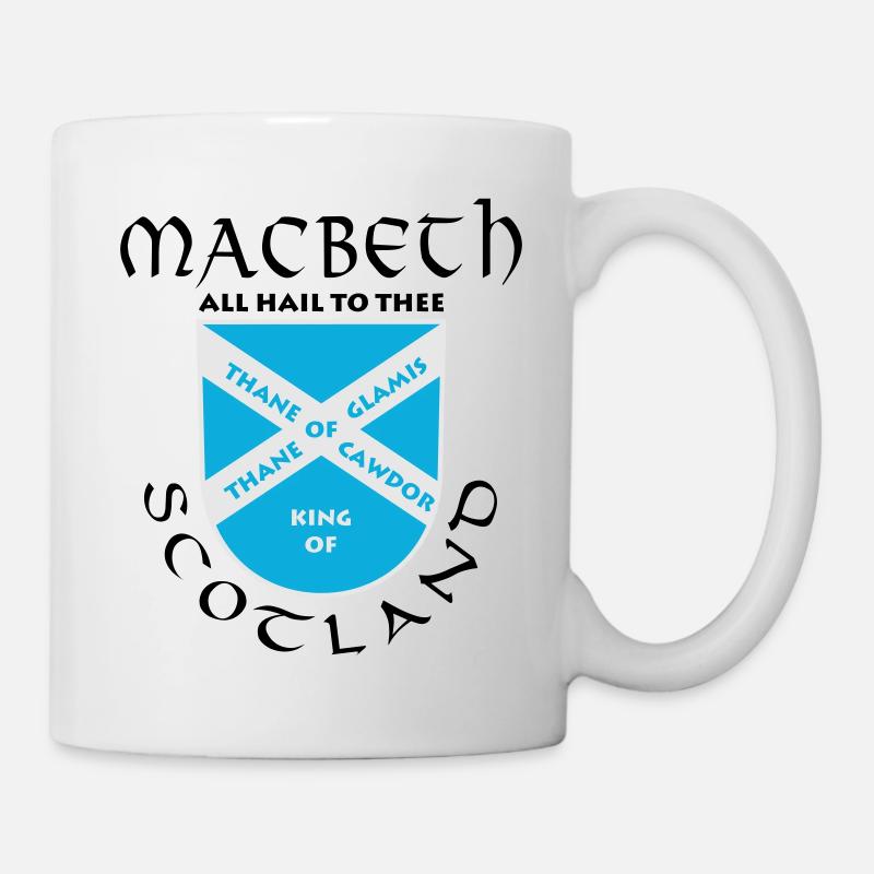 Scotland Macbeth - Tasse - Weiß