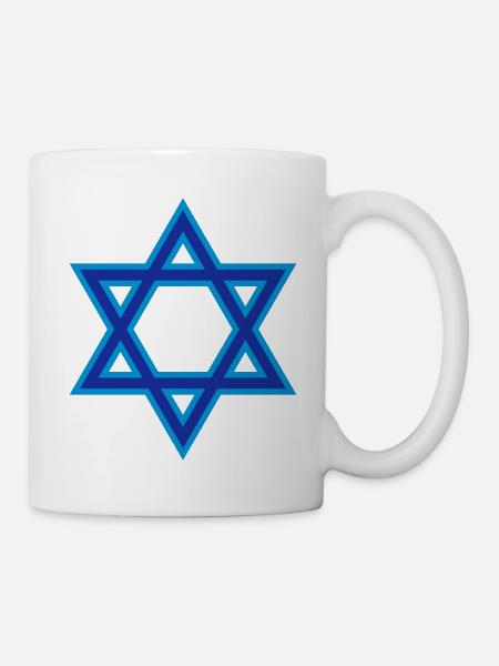 Star of David - Mug - white