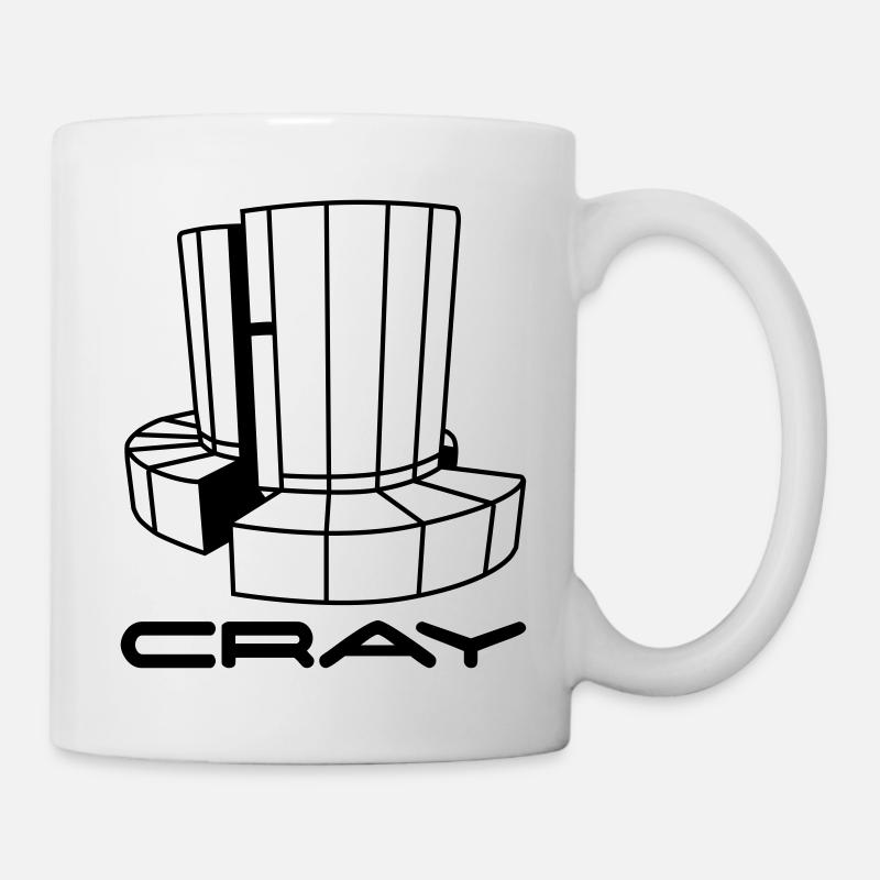 Cray Computer - Tasse - Weiß