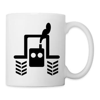 Tractor - Tasse - Weiß - Rechts