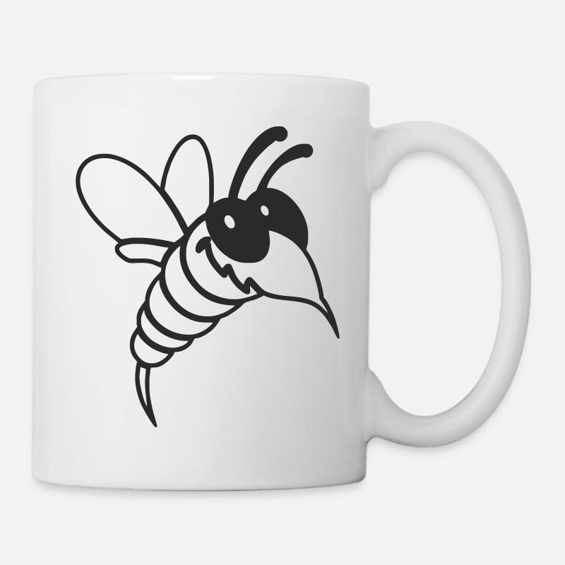 Muecke - Tasse - Weiß