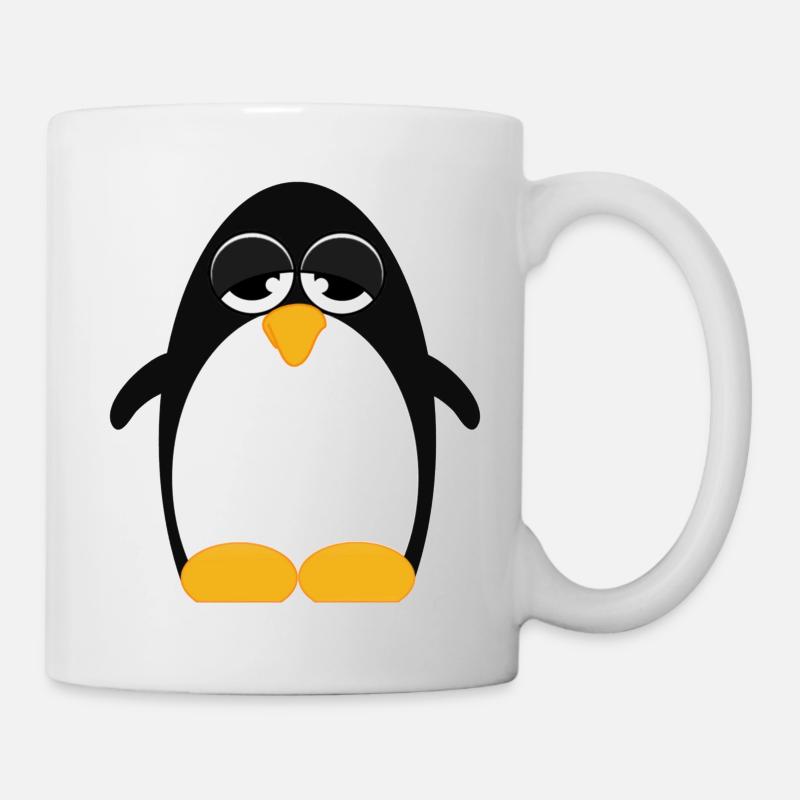Pingouin (pingouin) 02 - Mug blanc - blanc