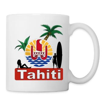 tahiti - Mug - white - Right