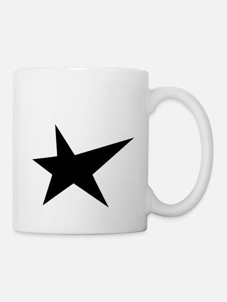 stern / star - Tasse - Weiß