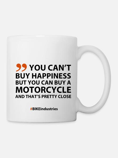 Buy_happiness - Mug - white