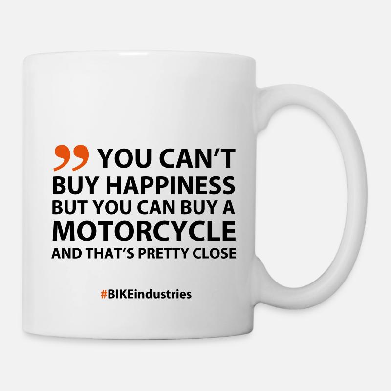 Buy_happiness - Mug - white