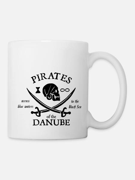 Pirates of the Danube - Tasse - Weiß