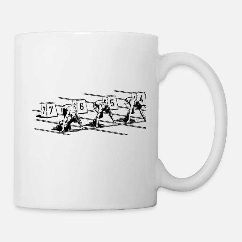 Startschuss - Tasse - Weiß