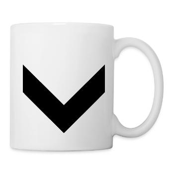 rank military army - Tasse - Weiß - Rechts