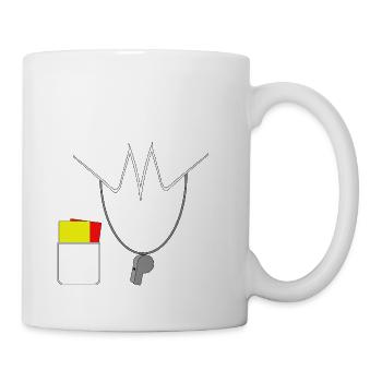 Schiedsrichter - Tasse - Weiß - Rechts