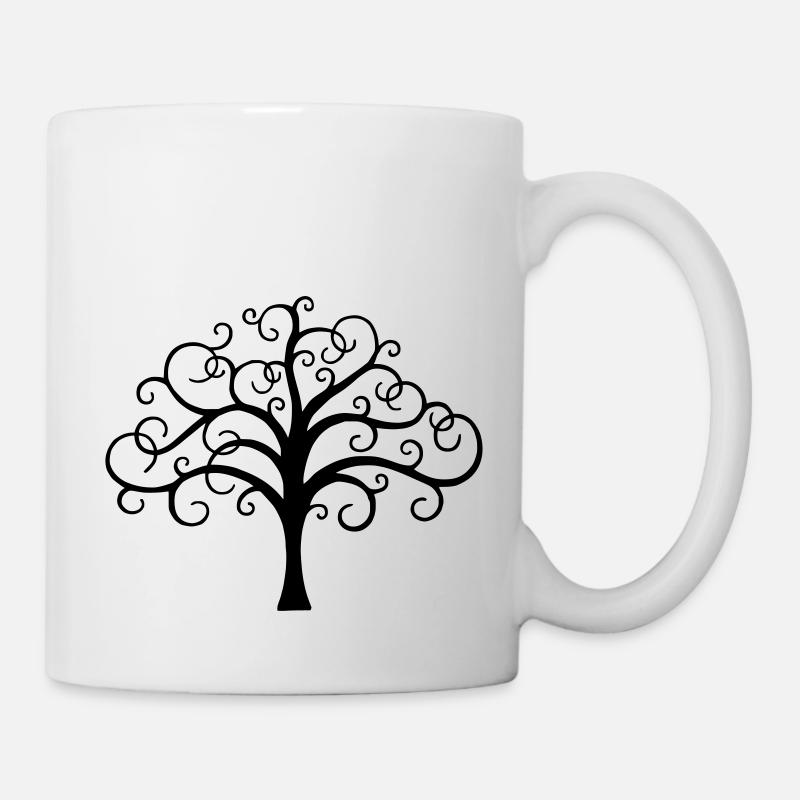 magical tree nature - Mug blanc - blanc