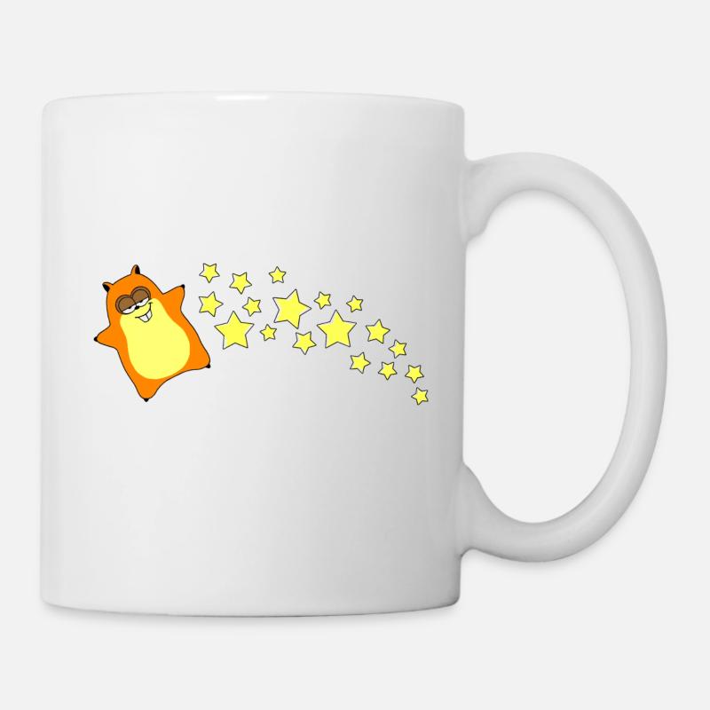 HamSternschnuppe - Tasse - Weiß