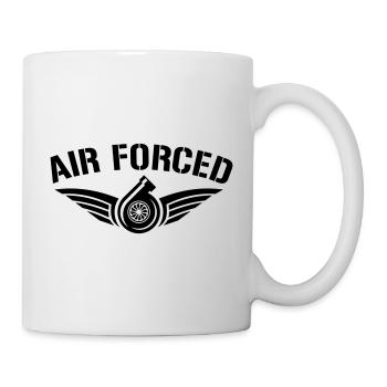 AIR FORCED TURBO - Tasse - Weiß - Rechts