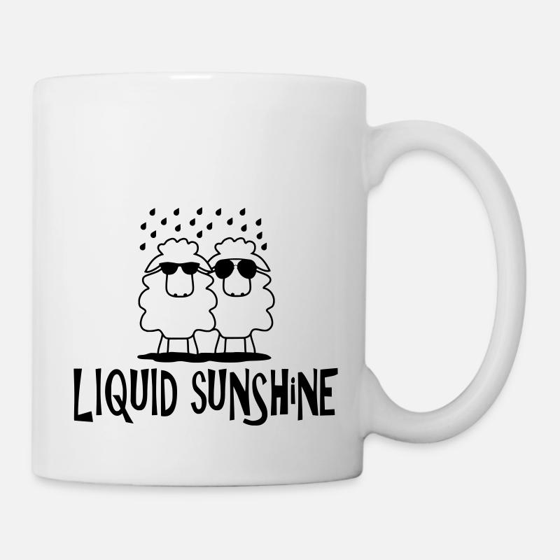 Liquid Sunshine Duo - Tasse - Weiß