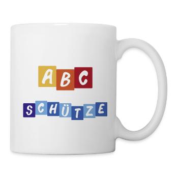 ABC Schütze - Tasse - Weiß - Rechts