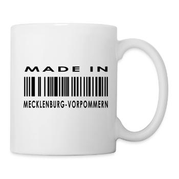 Made in Mecklenburg-Vorpommern - Tasse - Weiß - Rechts