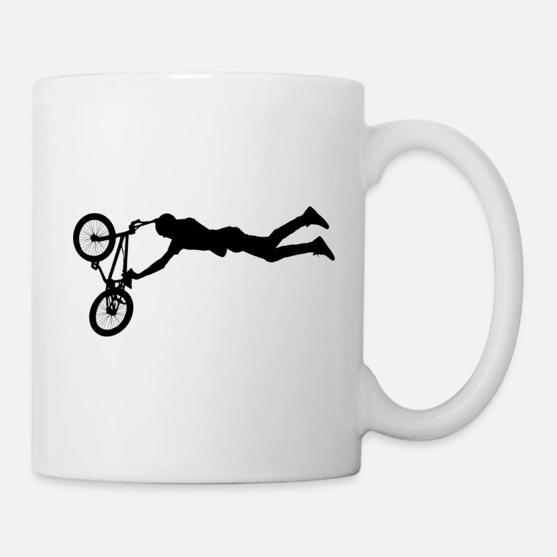 bmx - Mug blanc - blanc