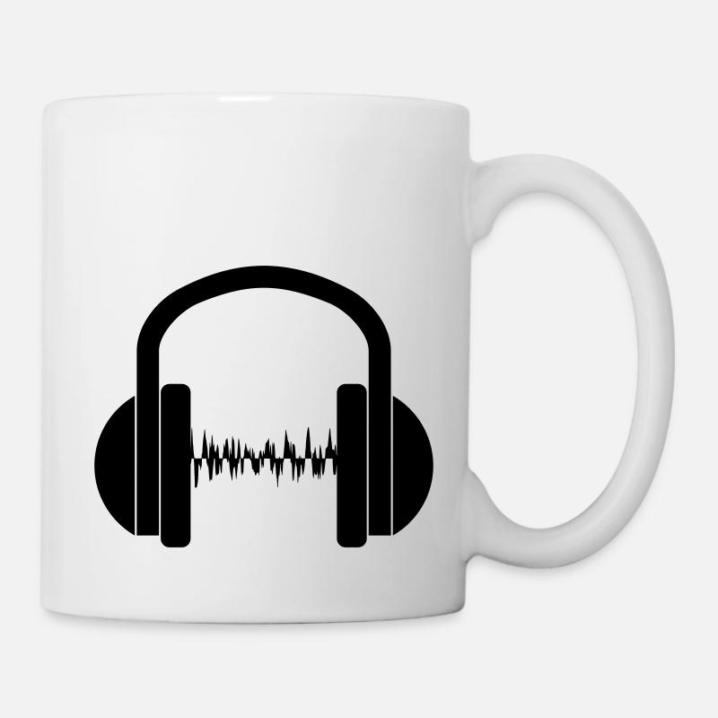 Soundwave - Tasse - Weiß