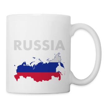 Russie - Mug blanc - blanc - Droite