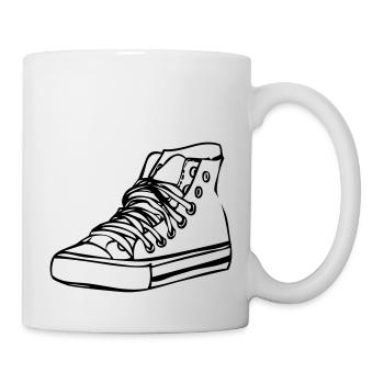 Basketball - Tasse - Weiß - Rechts