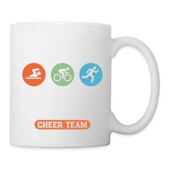 Uncles Triathlon Cheer Team - Mug - white - Right