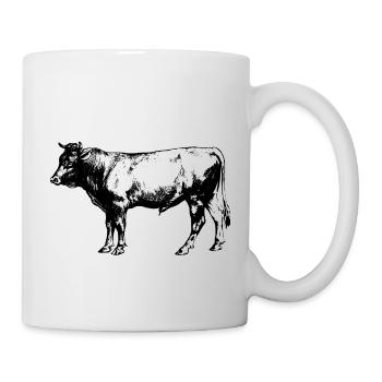 cow64 - Tasse - Weiß - Rechts