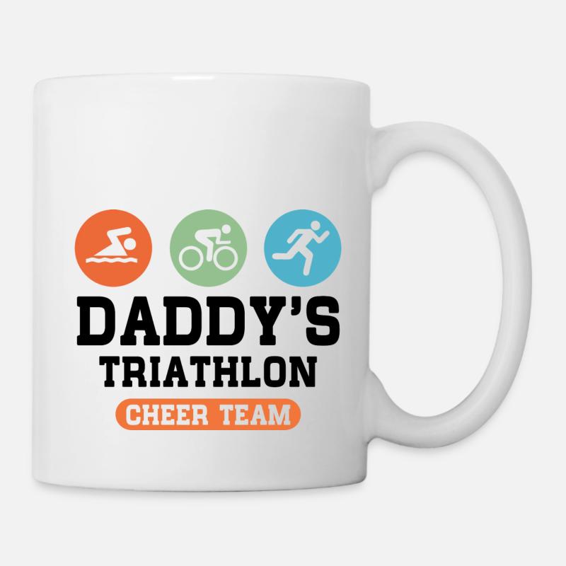 Triathlon Cheer Team - Mug - white