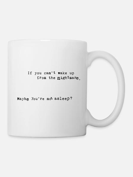 Nightmare (customize color) - Mug - white