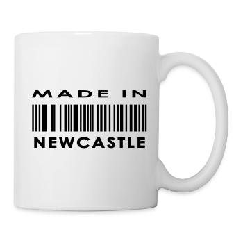 Made in Newcastle upon Tyne - Mug - white - Right
