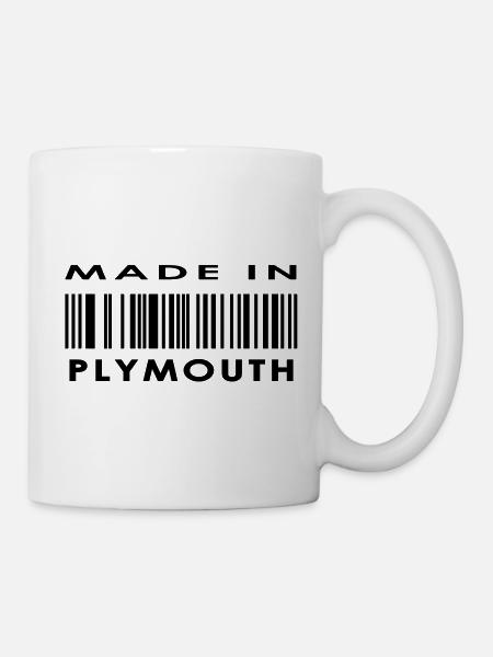 Made in Plymouth - Mug - white