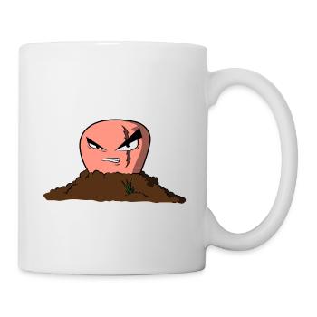 Wurm - Tasse - Weiß - Rechts