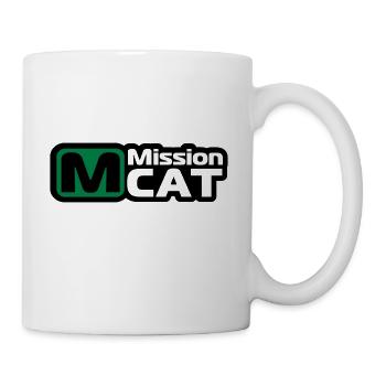 Waller, catfish, fishing, fish, mission cat - Mug - white - Right