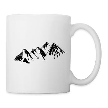 Mountain landscape - Mug - white - Right