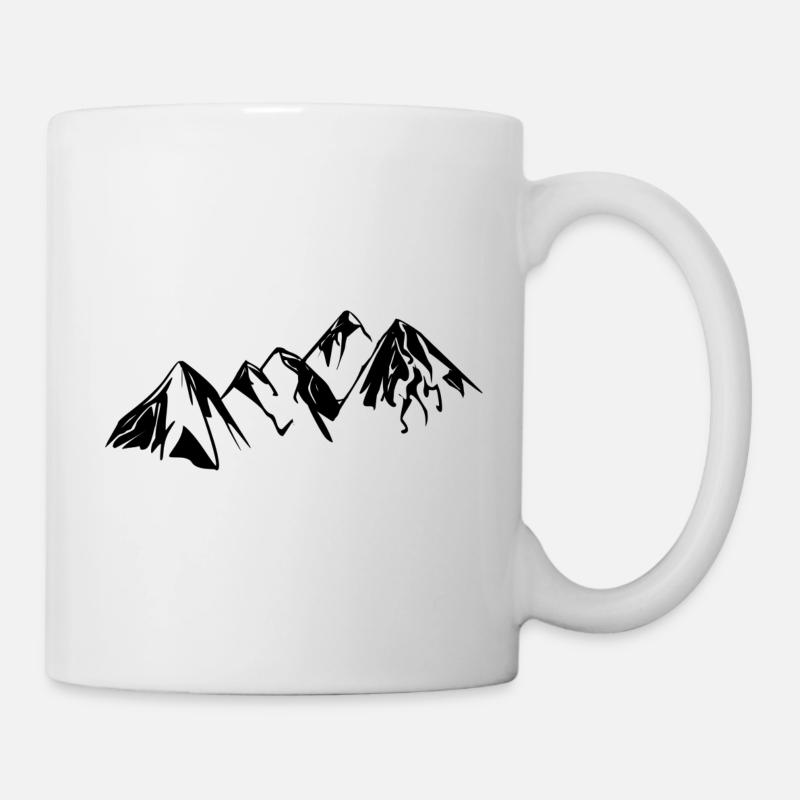 Bergische Landschaft - Tasse - Weiß