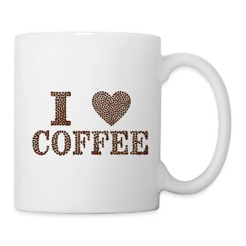 I love coffee - Mug - white - Right