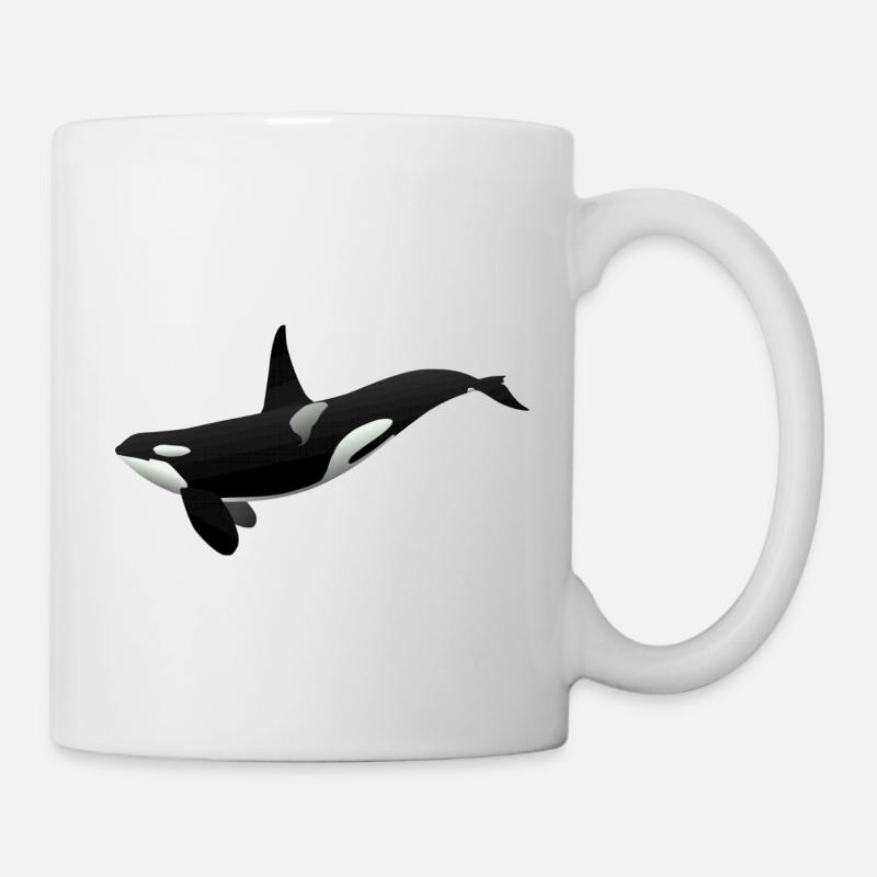 Oki der Schulter-Ork - Tasse - Weiß