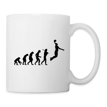 Basket basket-ball cadeau Hoop Bball - Mug blanc - blanc - Droite