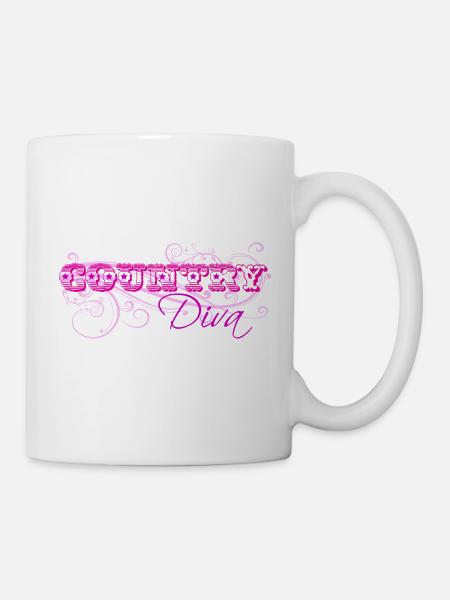 Danseuse Country - Mug blanc - blanc