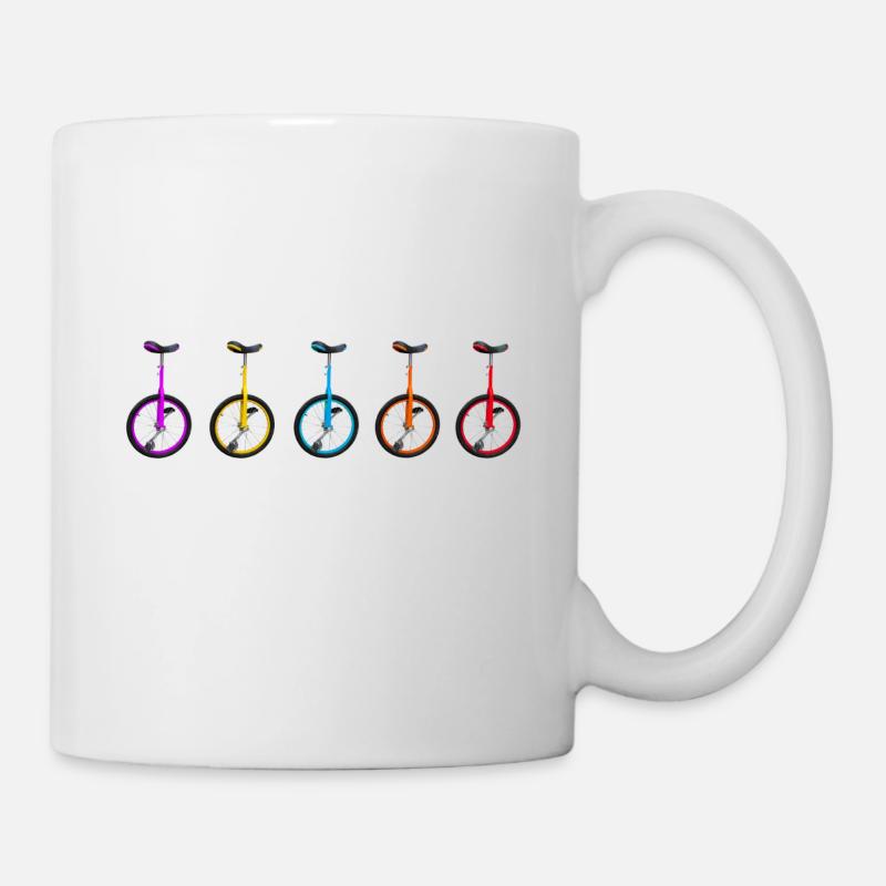 Unicycle Oneweel - Mug - white