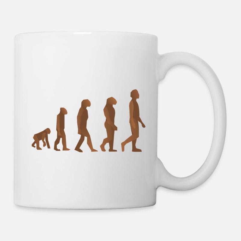 Neandertal homme des cavernes homme des cavernes steinzeit2 - Mug blanc - blanc
