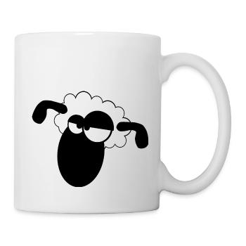 sheep schaf lamm lamb animal tiere6 - Tasse - Weiß - Rechts