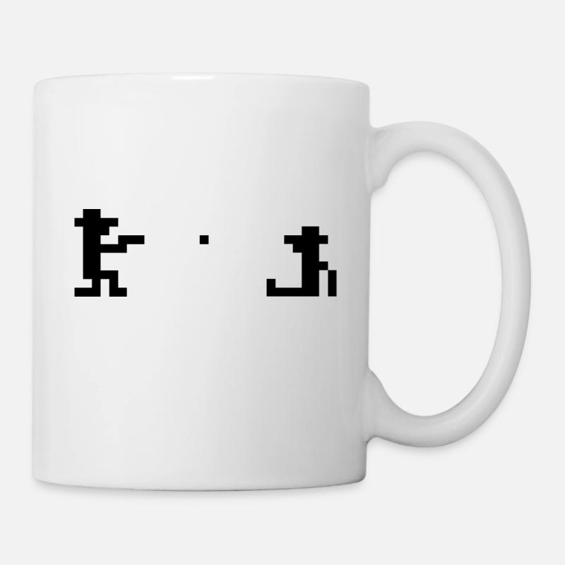 rétro Outlaw - Mug blanc - blanc