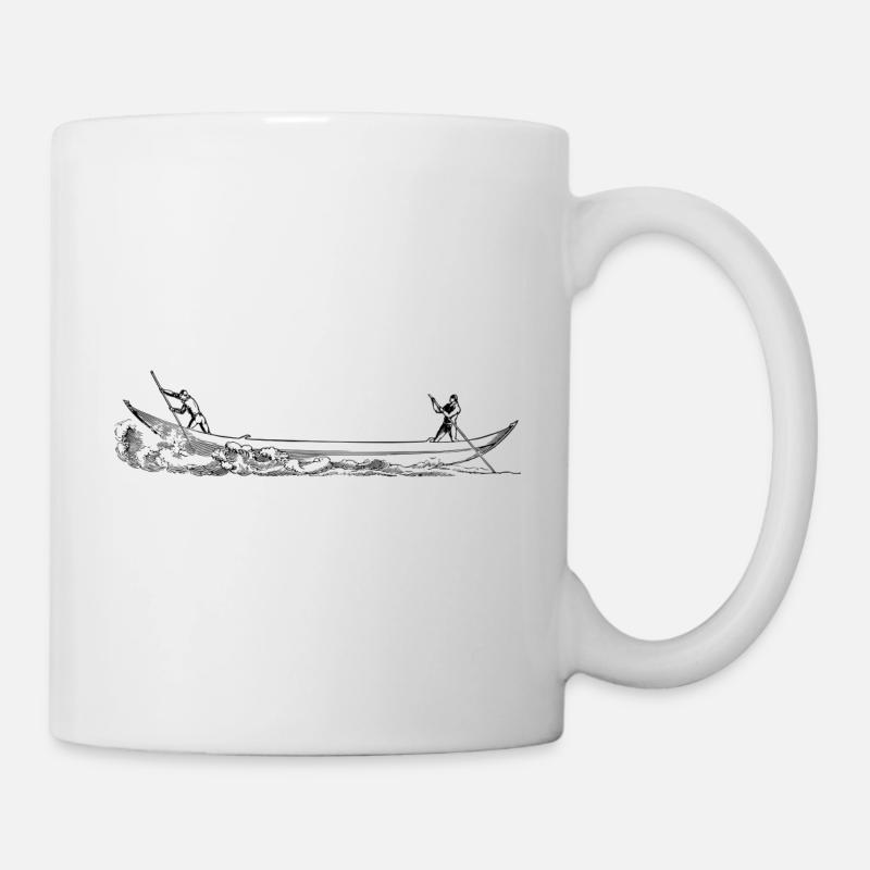 Limitierte Edition Boot - Kanun - Tasse - Weiß