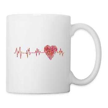 Heartbeat - Mug - white - Right