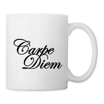 carpe diem - Mug blanc - blanc - Droite