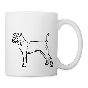 jack russel © www.dog-power.nl - Mug - white - Right